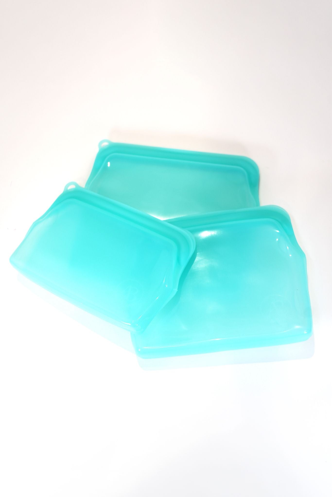 Reusable Food Storage Bags Pack of 3 Green