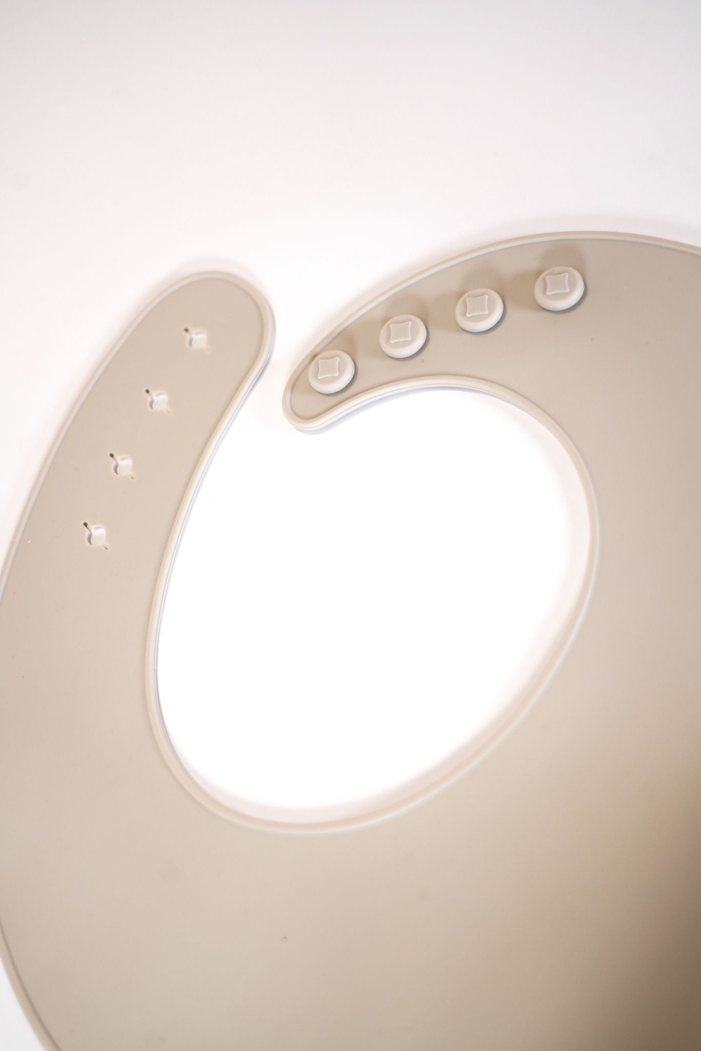 Silicone Baby Bib with Adjustable Neck & Food Catcher