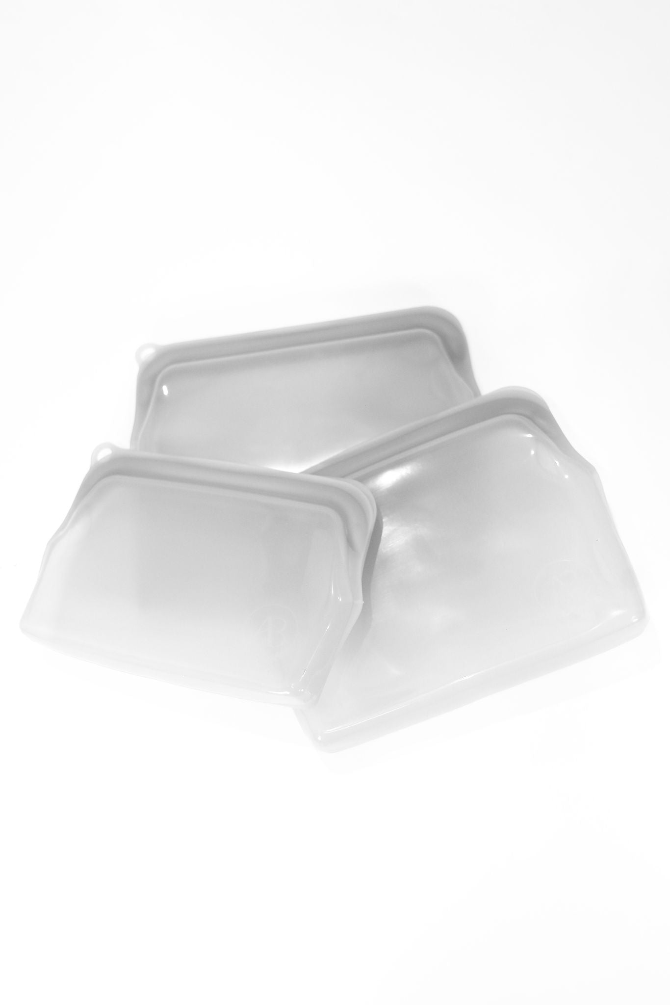Reusable Food Storage Bags Pack of 3 White